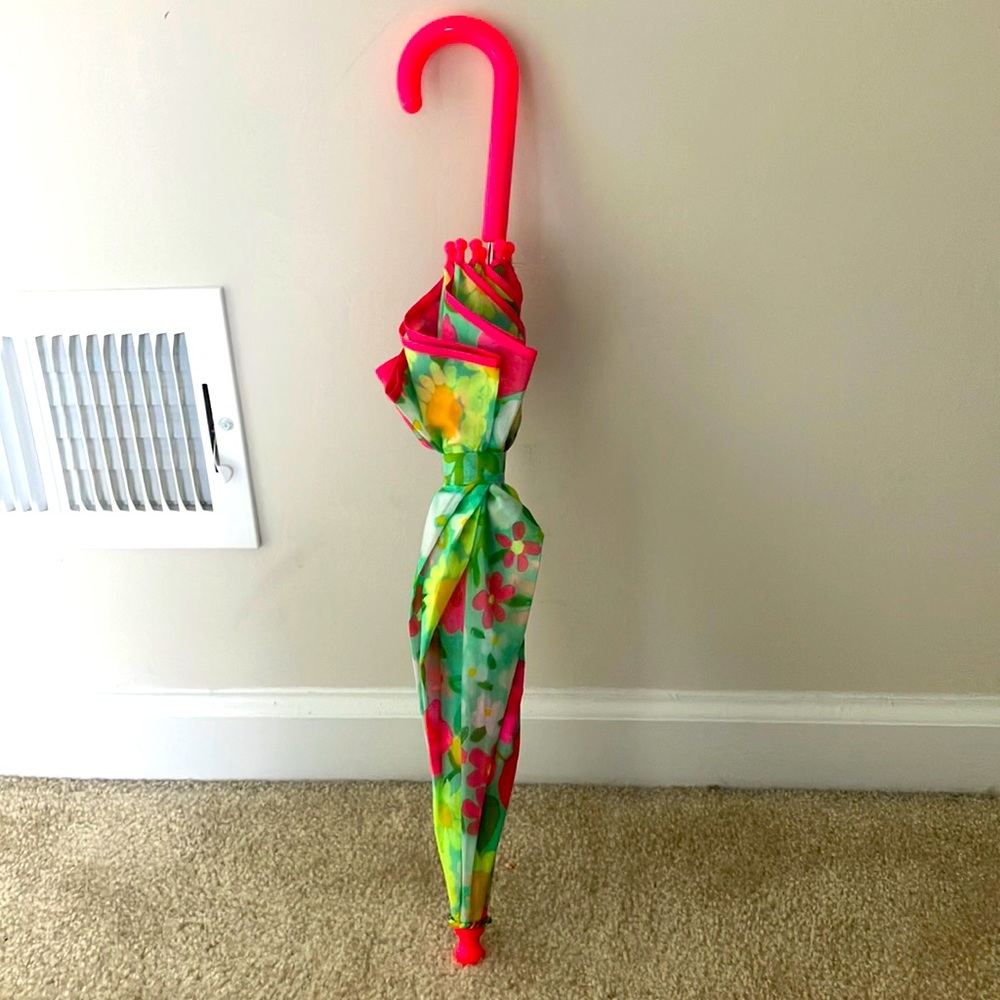 Kids floral umbrella
